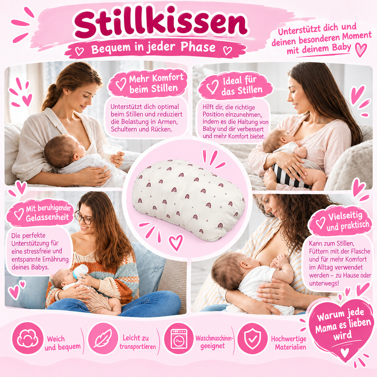 Stillkissen für Babys